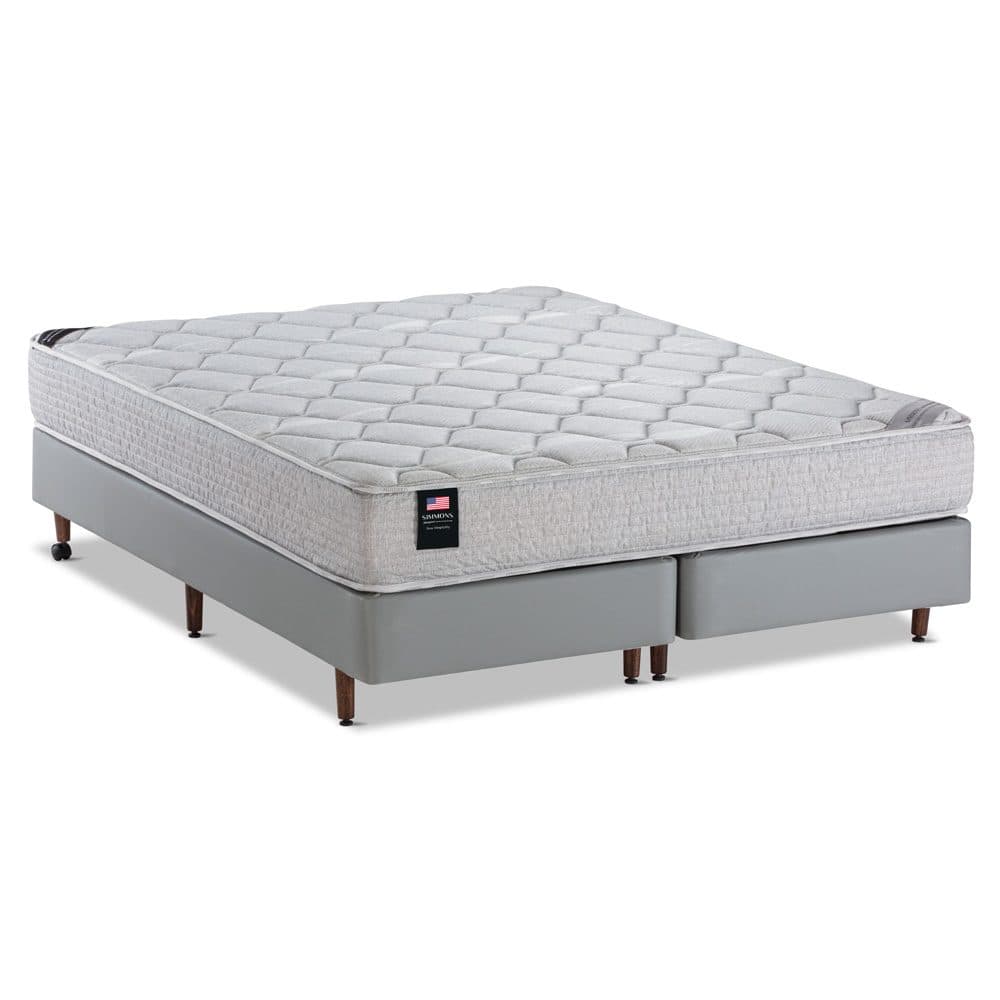 Cama box + Colchão Simmons New Hospitality — Série 1
