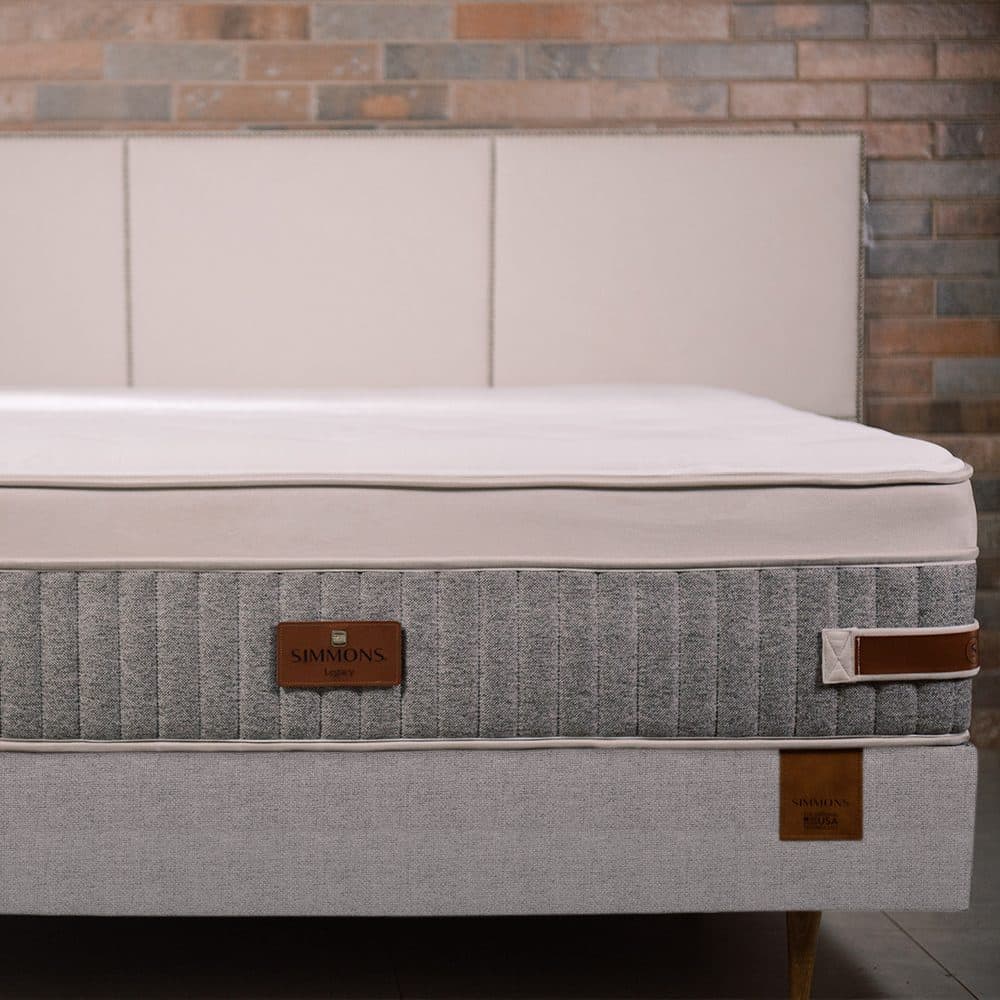 Conjunto Cama Box e Colchão Simmons Legacy Série 5 — Firm — Série 5 — firmeza Firme
