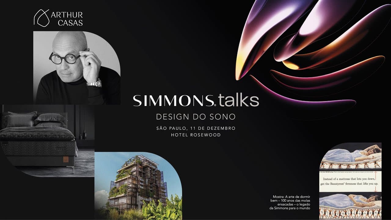 Miniatura do vídeo institucional SIMMONS TALKS gravado no Hotel Rosewood